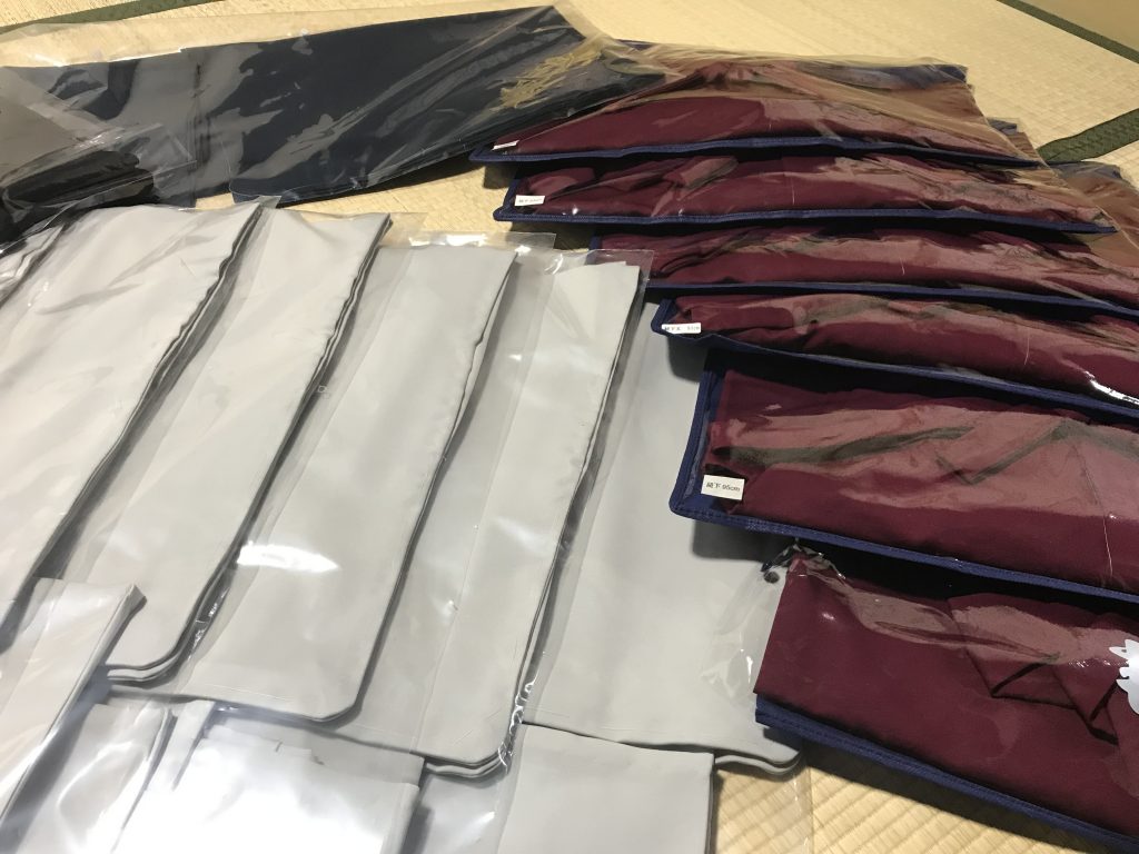 応援団の着物と袴