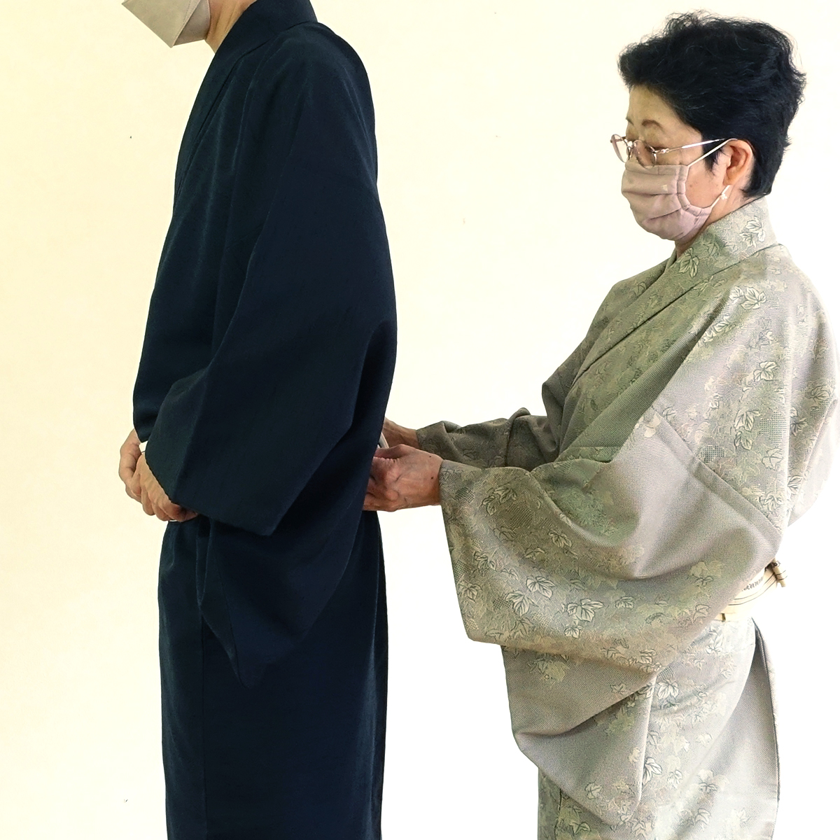 男着物の着付け教室