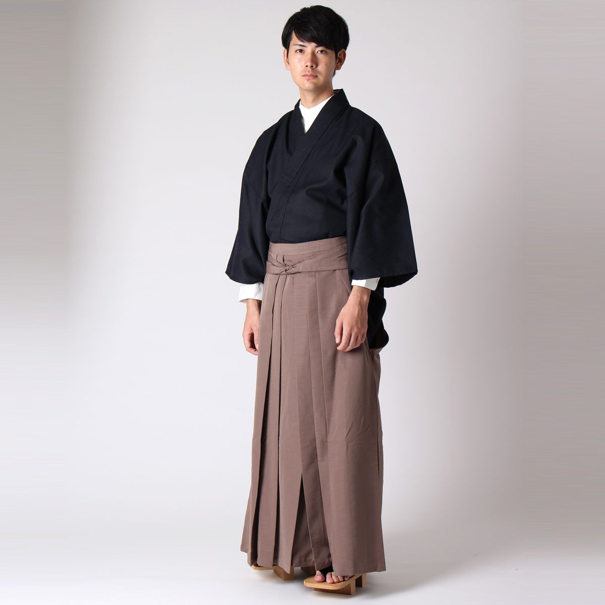 普段着として袴を穿く