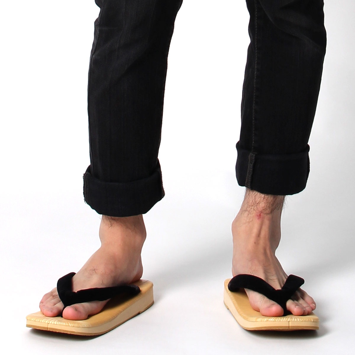 カジュアル コーディネート 下駄