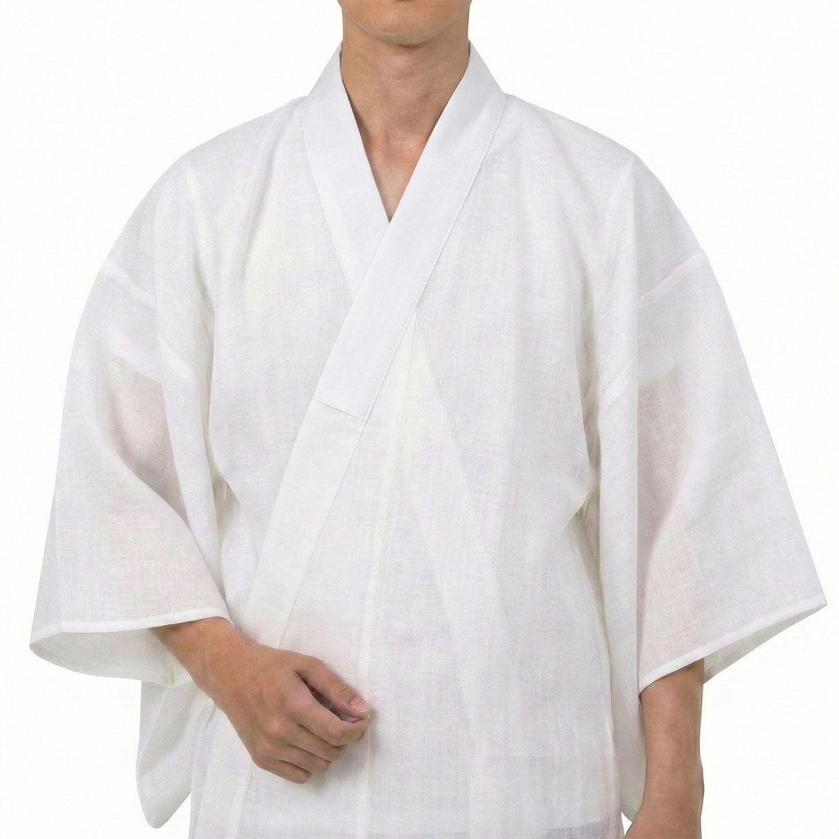 麻の襦袢 着用イメージ