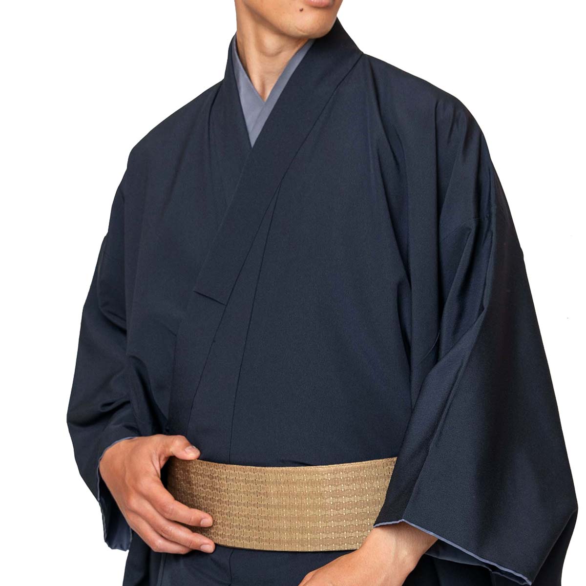 男性着物 襦袢 色衿