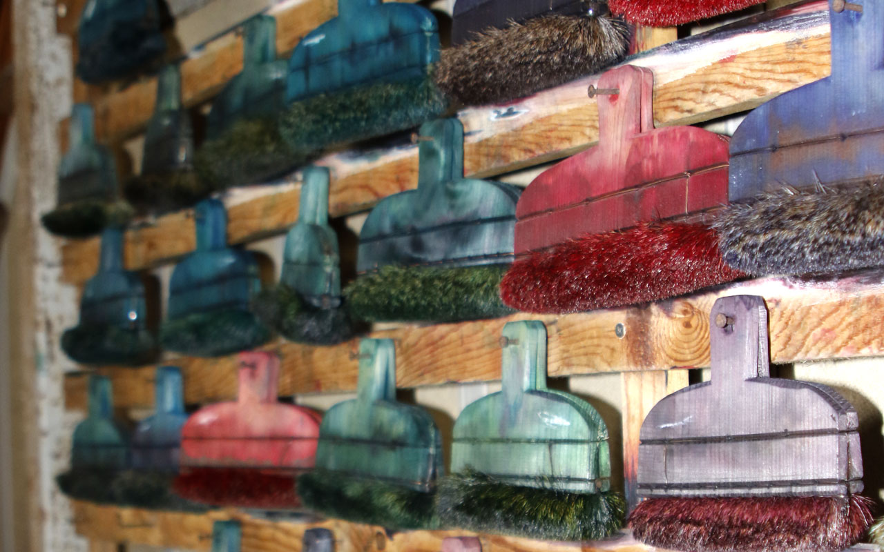 引き染めようの刷毛