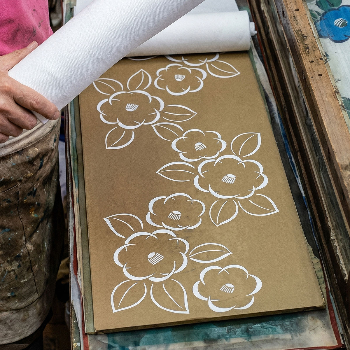 メンズ浴衣 注染