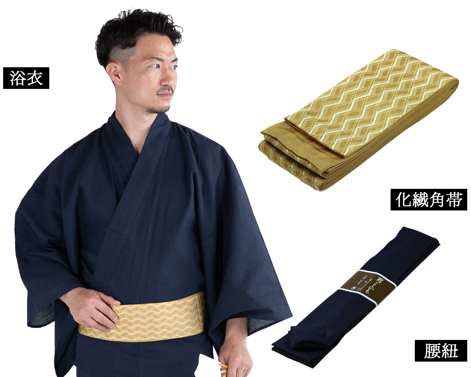 メンズ浴衣 セット内容