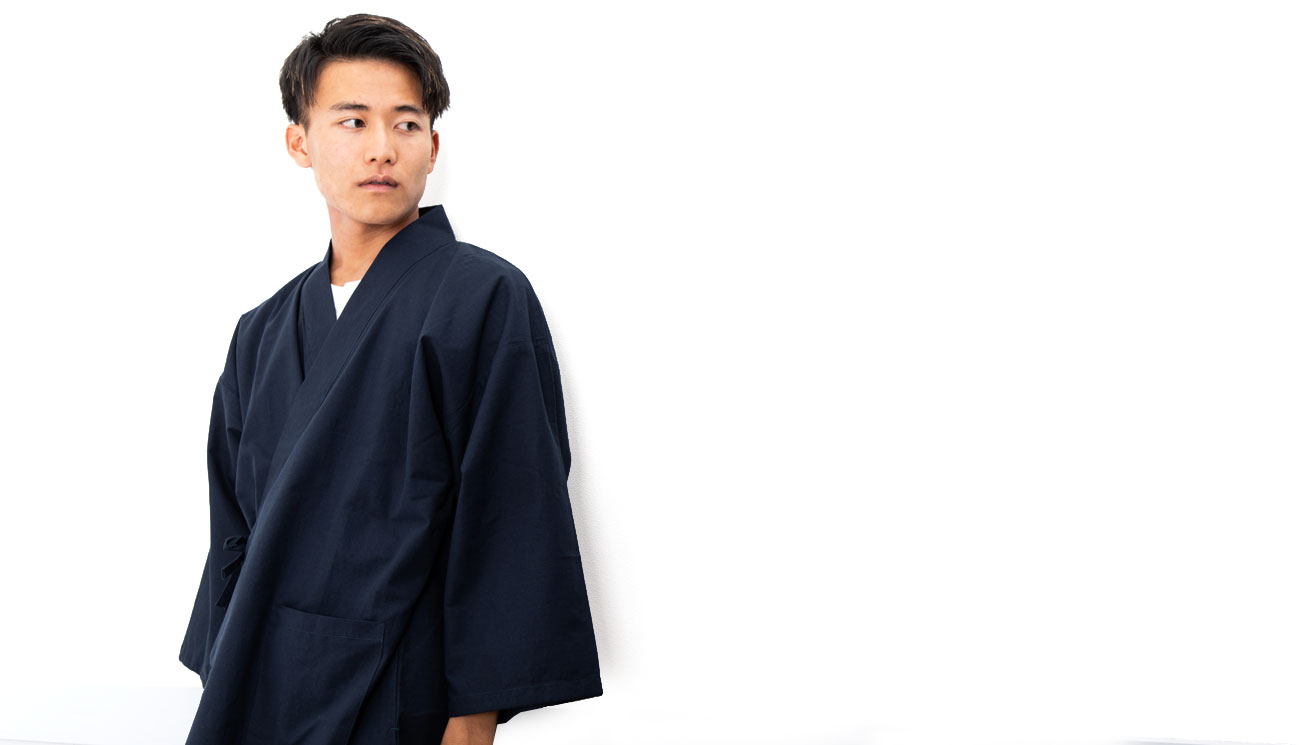 男の作務衣