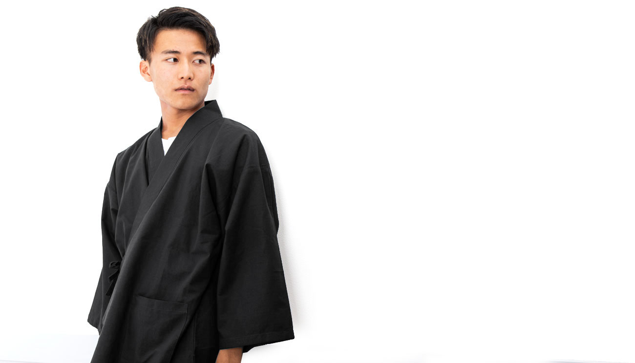 男の作務衣