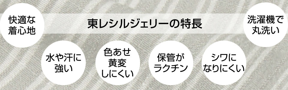 東レシルジェリーの特長