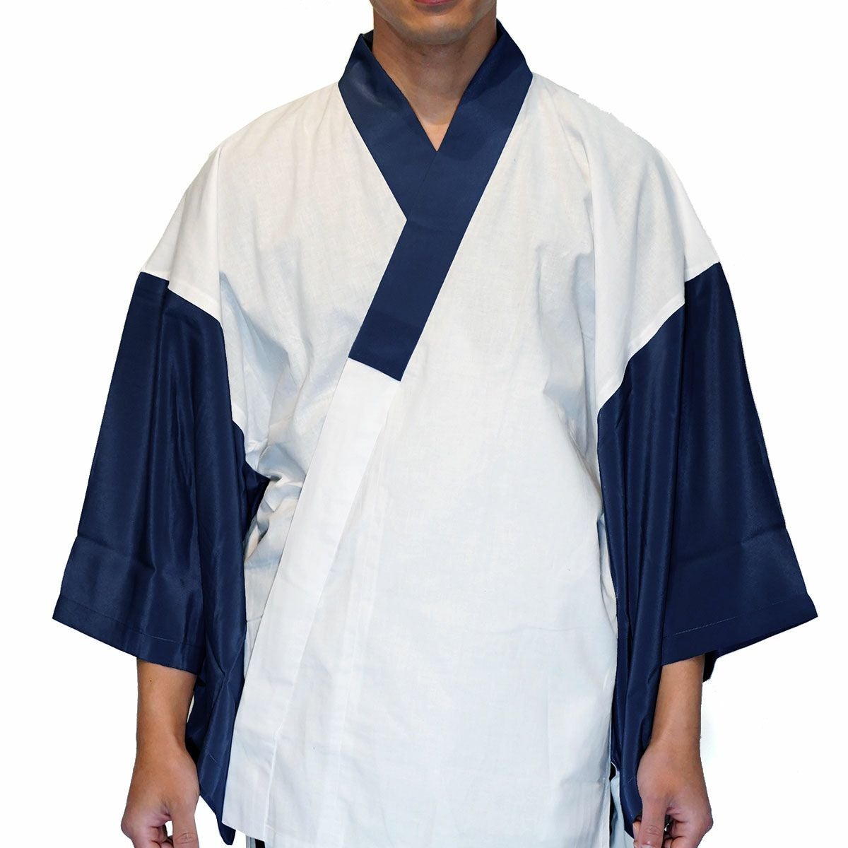 半襦袢 メンズ 洗える 紺 165cm～180cm位対応 | 男着物の加藤商店《公式》