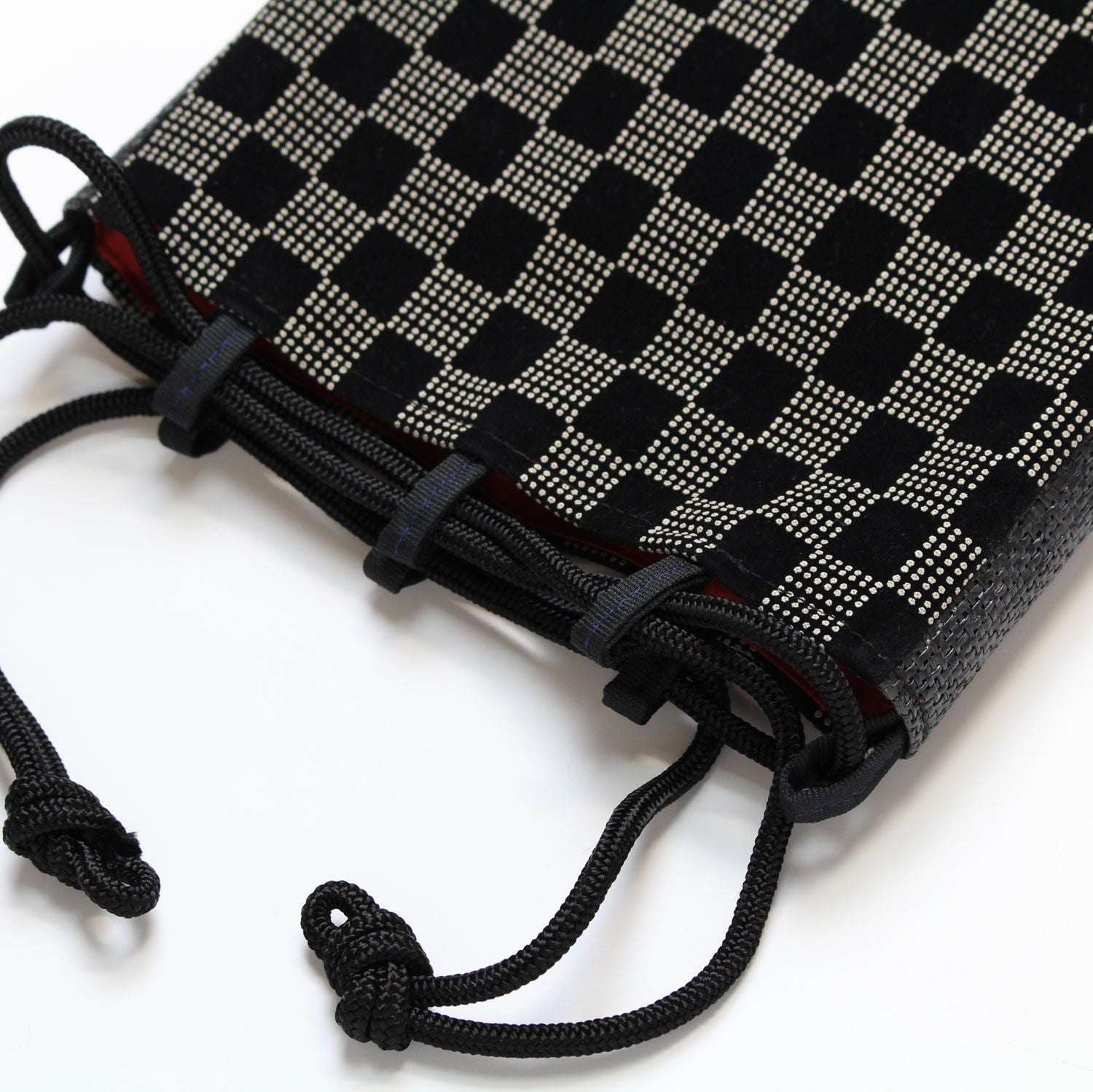 信玄袋(印伝調)/和装バッグ/着物・浴衣バッグ/日本産