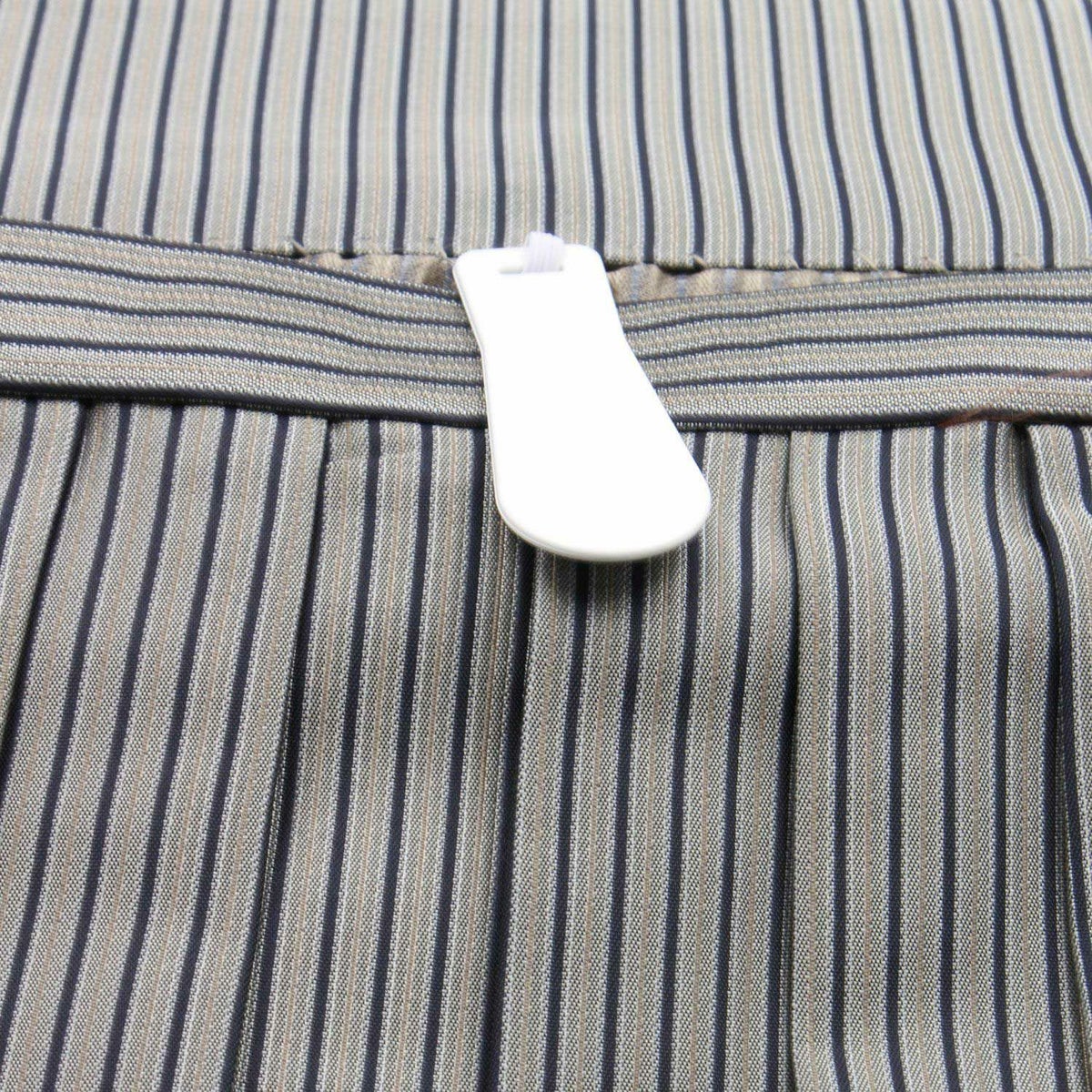 男性袴 交織縞 無双 行燈袴 グレー縞