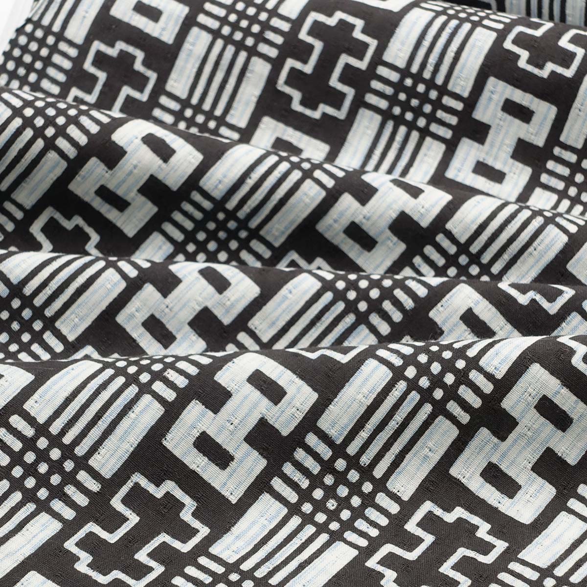 仕立てオーダー浴衣 浜松本染 菊五郎格子