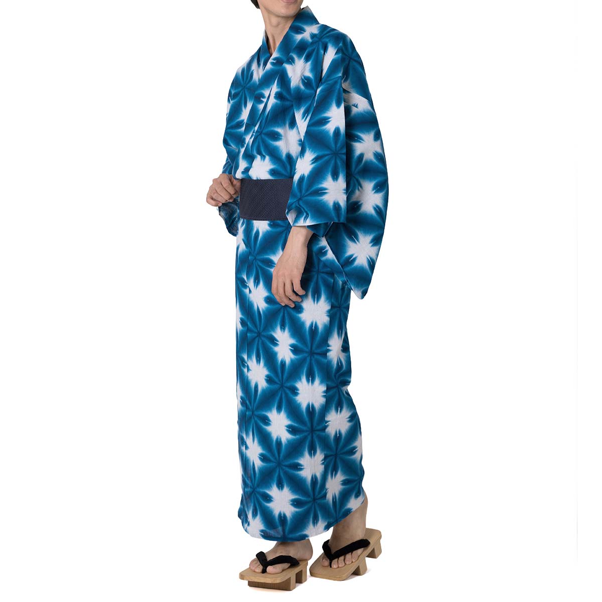 仕立てオーダー浴衣 夏着物 雪花絞り