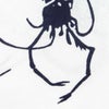 メンズ浴衣 注染 古典柄 白