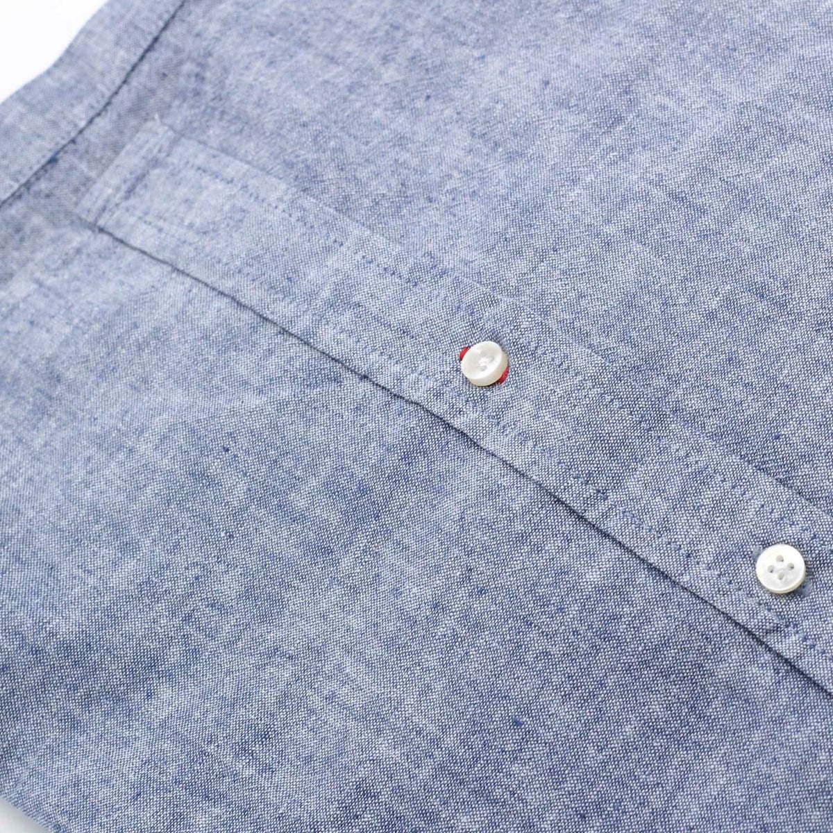 スタンドカラーシャツ スカイ