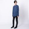 スタンドカラーシャツ インディゴ