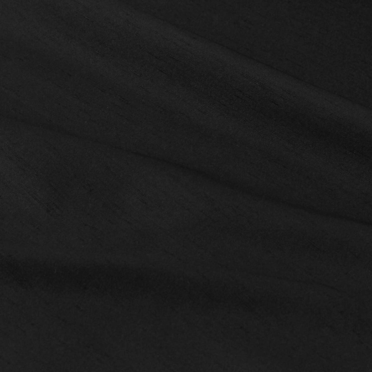 男羽織 洗える 袷 紬無地 黒 花柄