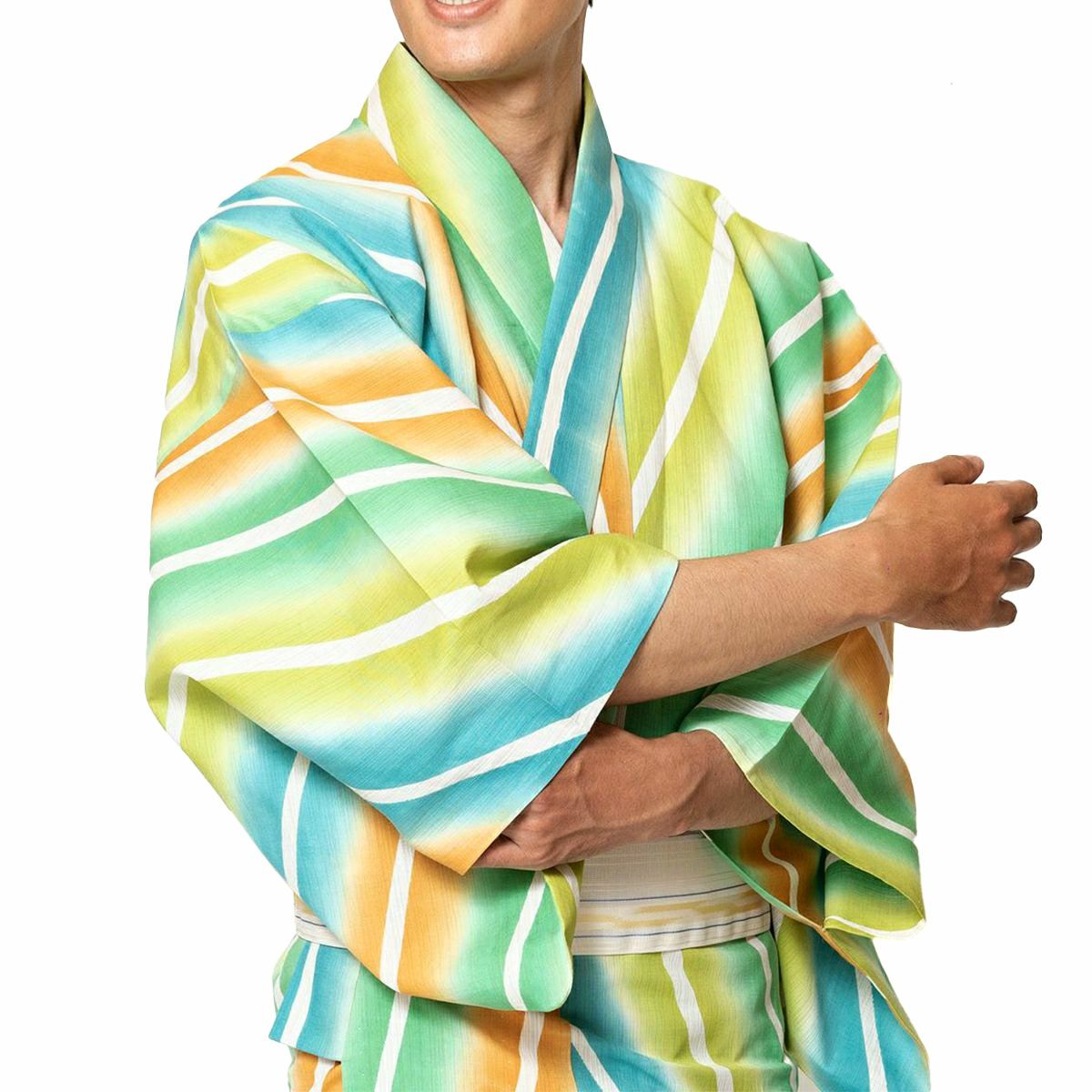 浴衣メンズ 注染