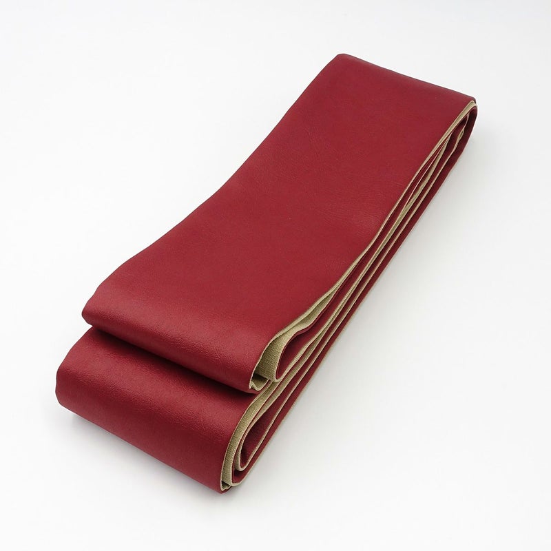 角帯 フェイクレザー リバーシブル 赤