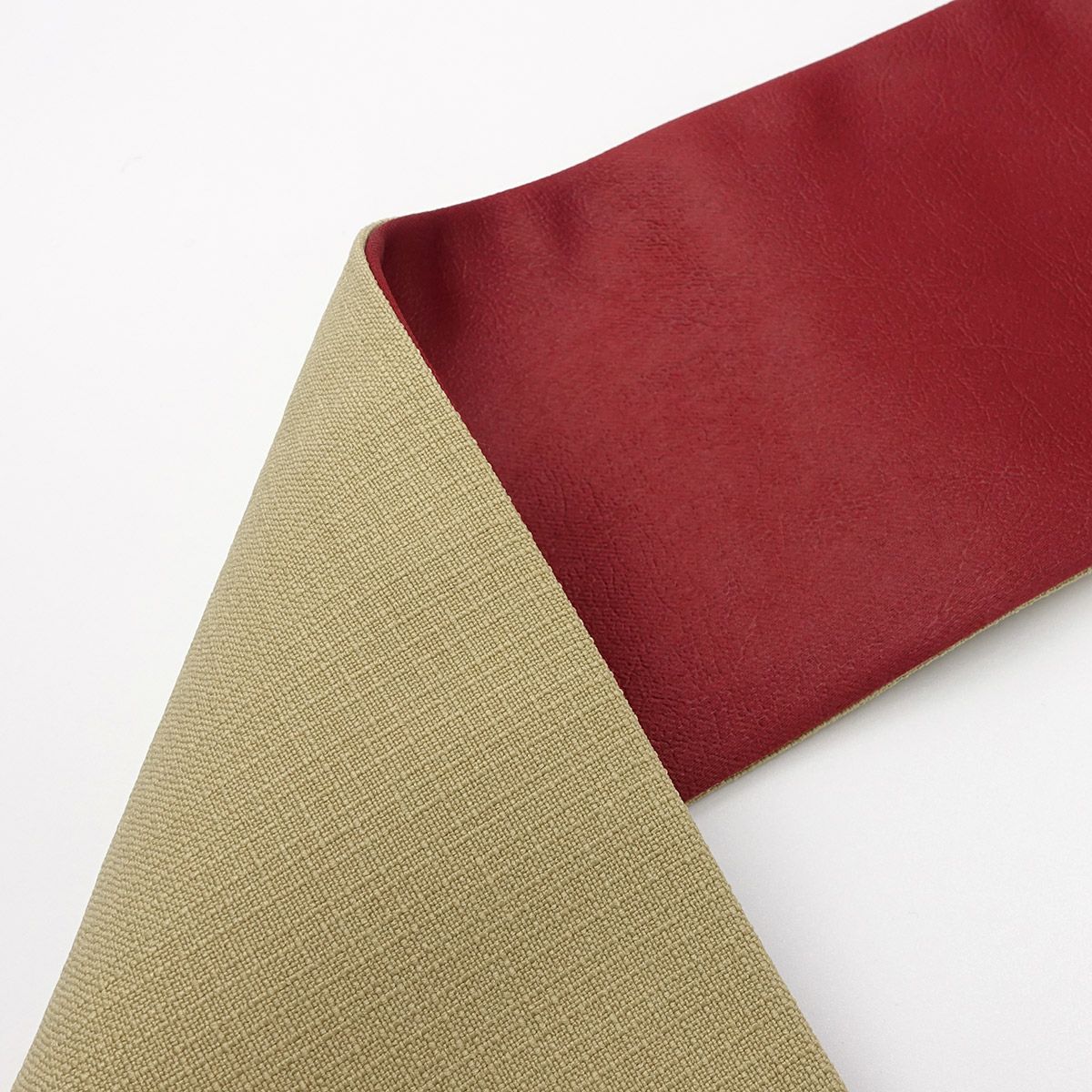 角帯 フェイクレザー リバーシブル 赤