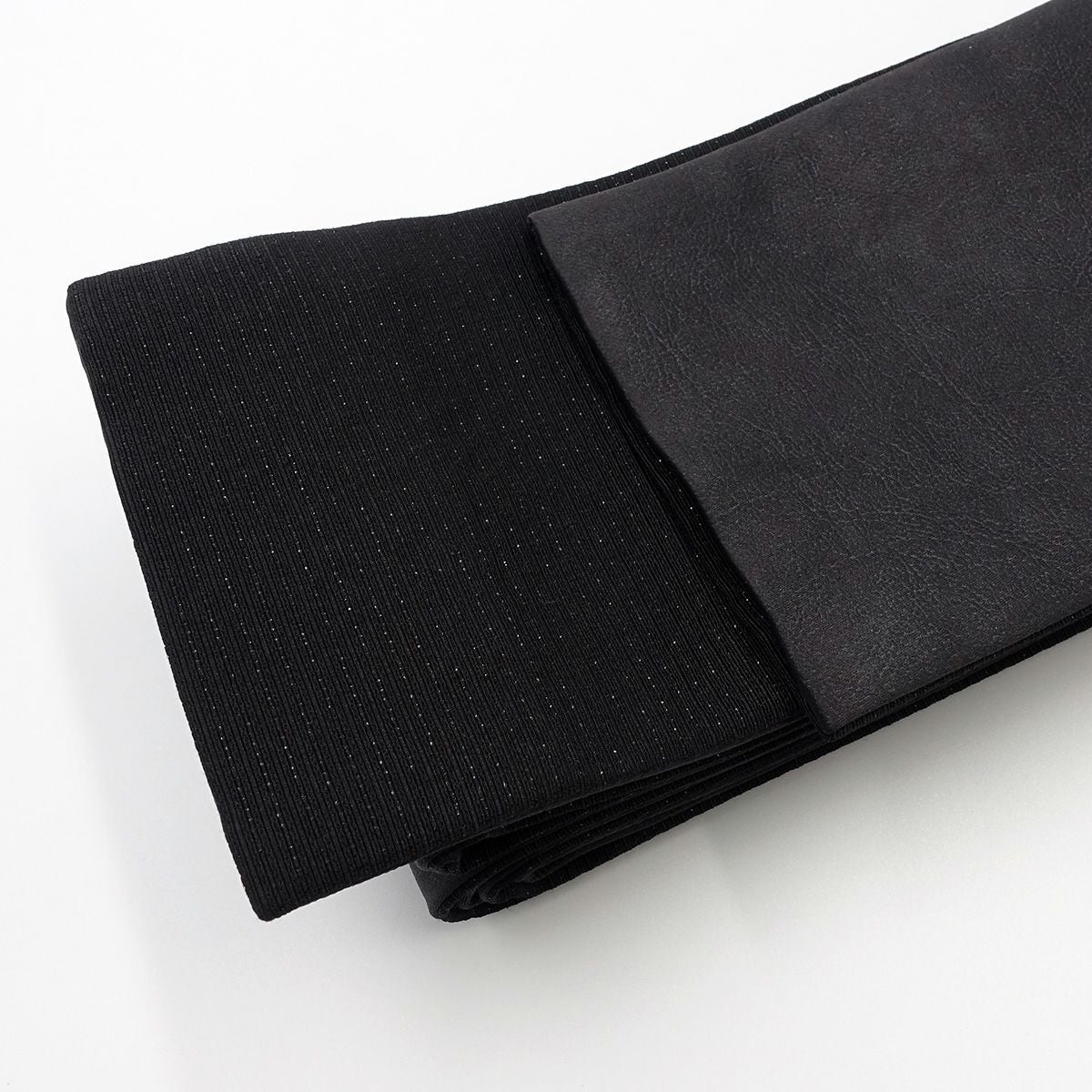 角帯 フェイクレザー リバーシブル 黒