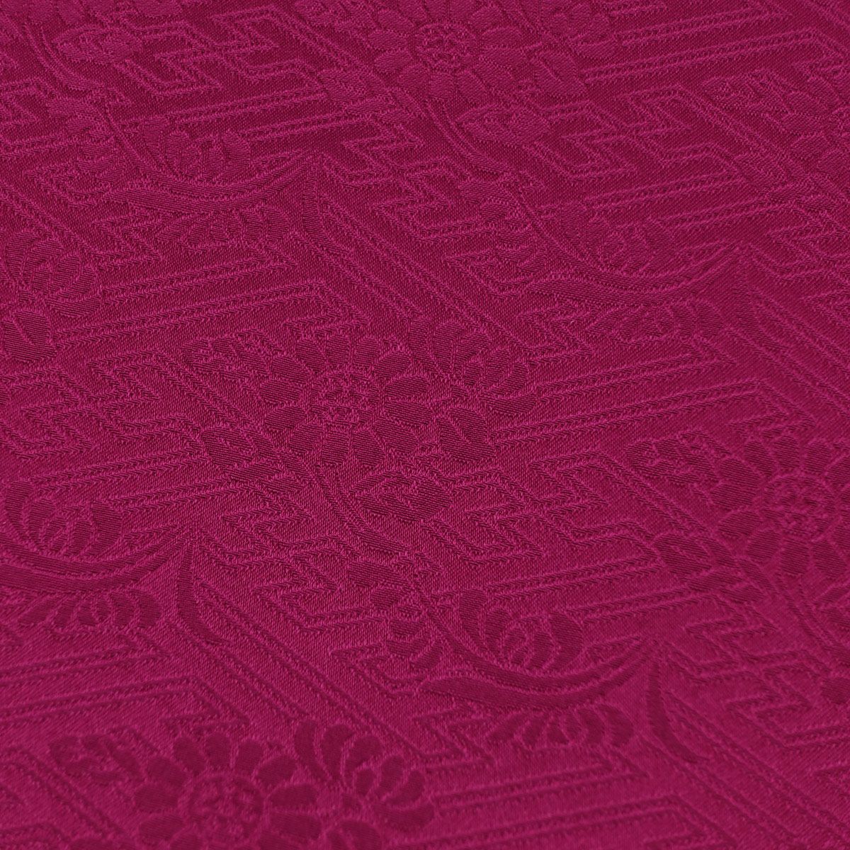 はぎれ生地 布 シルク 訳あり 赤紫