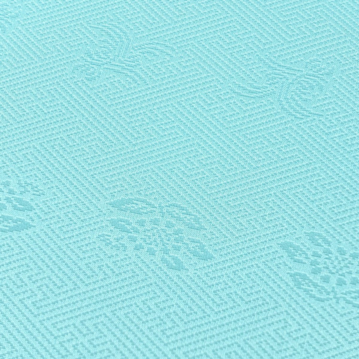 はぎれ生地 布 シルク 訳あり 浅葱色