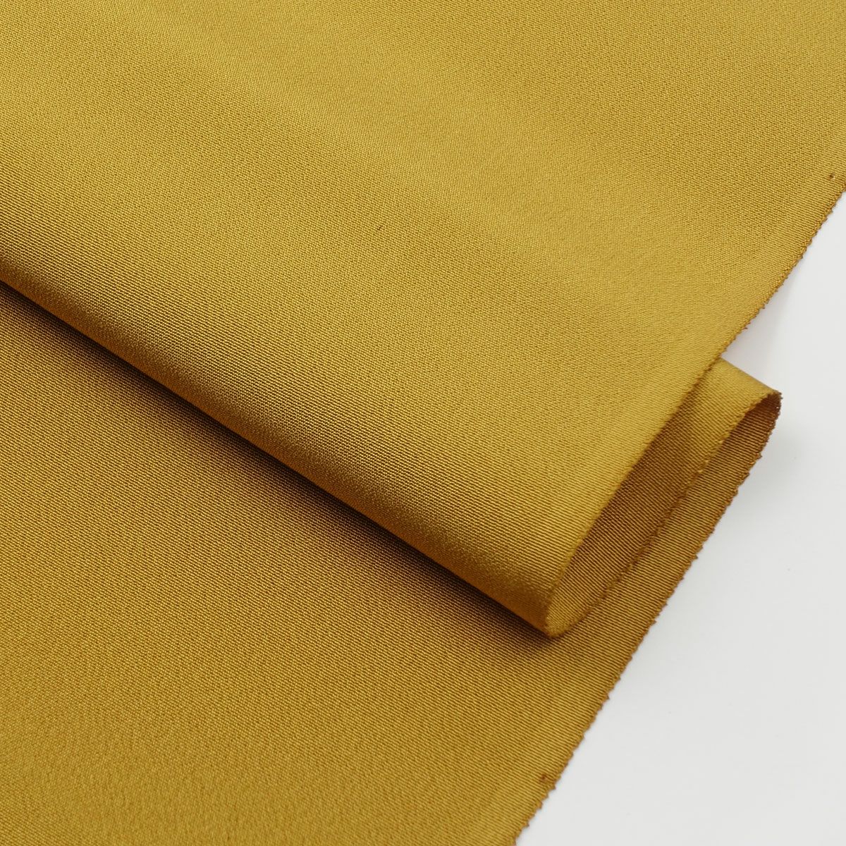 はぎれ生地 布 シルク 訳あり 色無地 芥子色 36×50cm