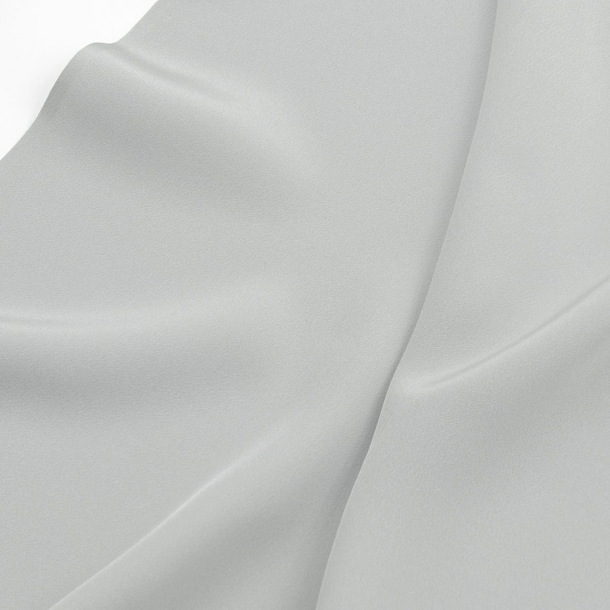 はぎれ生地 布 シルク 訳あり 色無地 白鼠 36×50cm