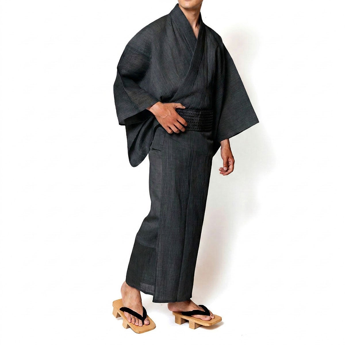 小千谷ちぢみ メンズ浴衣 夏着物