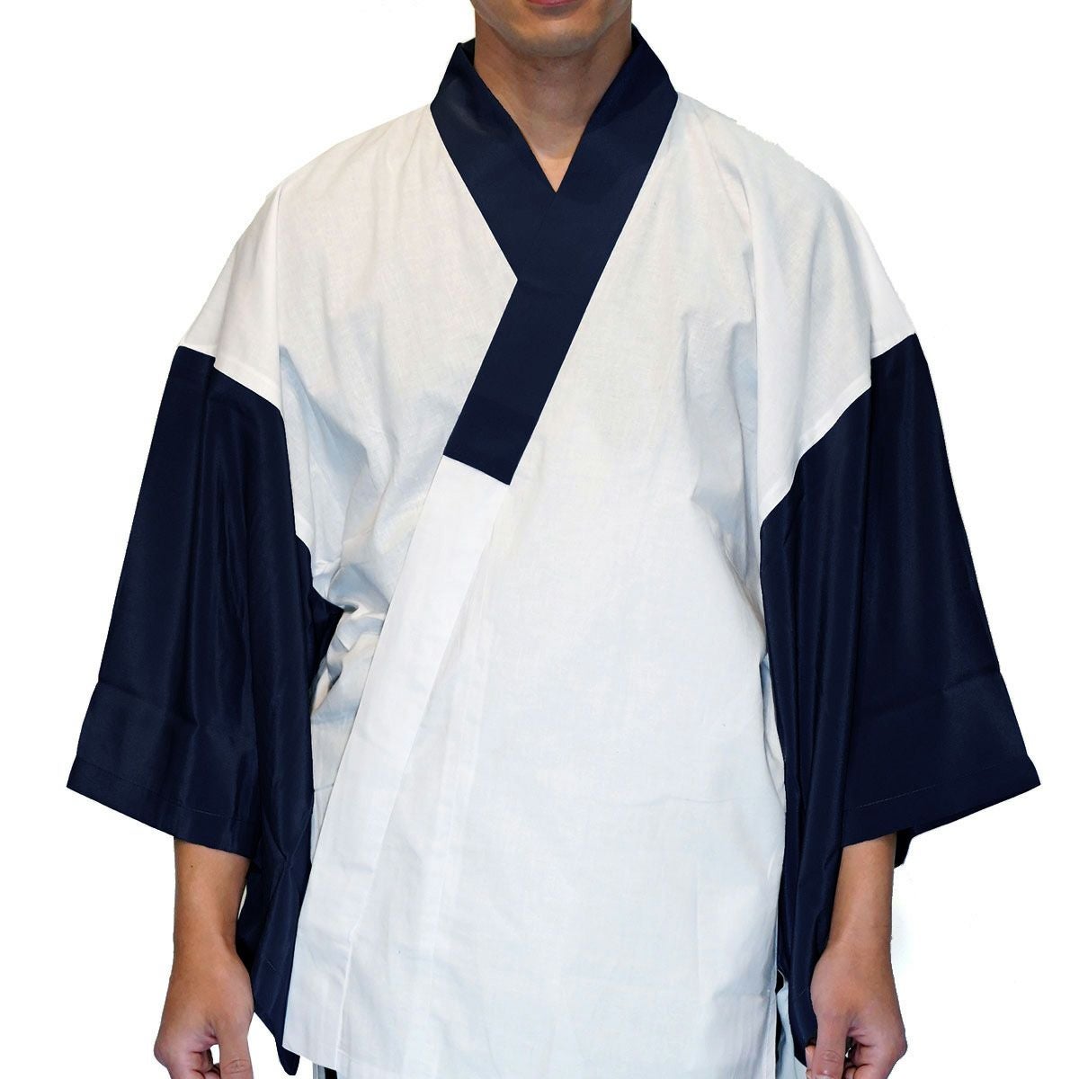 半襦袢 メンズ 洗える 紺衿 日本製 | 男着物の加藤商店《公式》