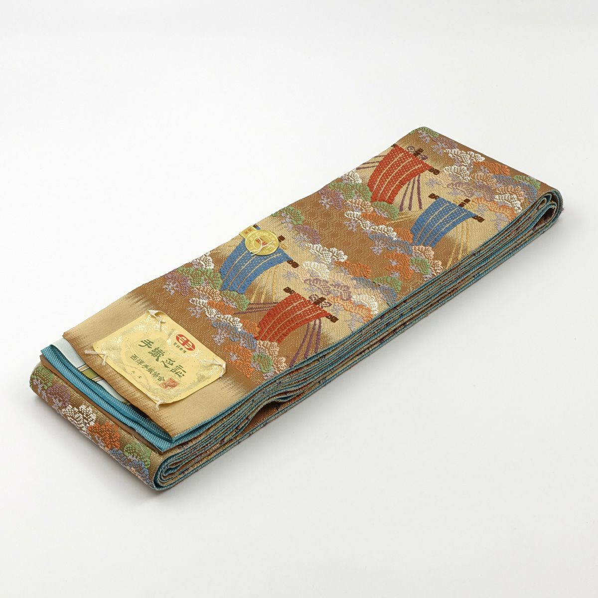 正絹西陣手織さげ帯