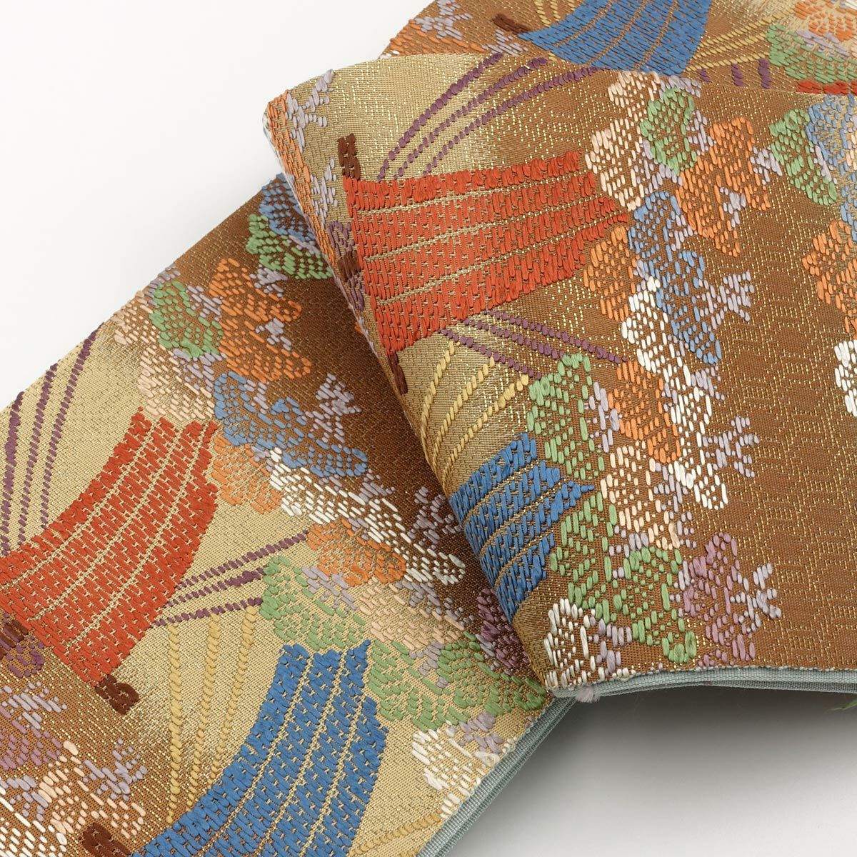 正絹西陣手織さげ帯