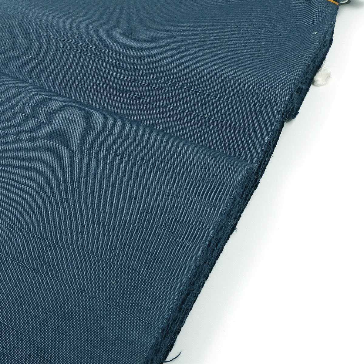 国内仕立て オーダー着物(もしくは羽織) 正絹 紬 紺