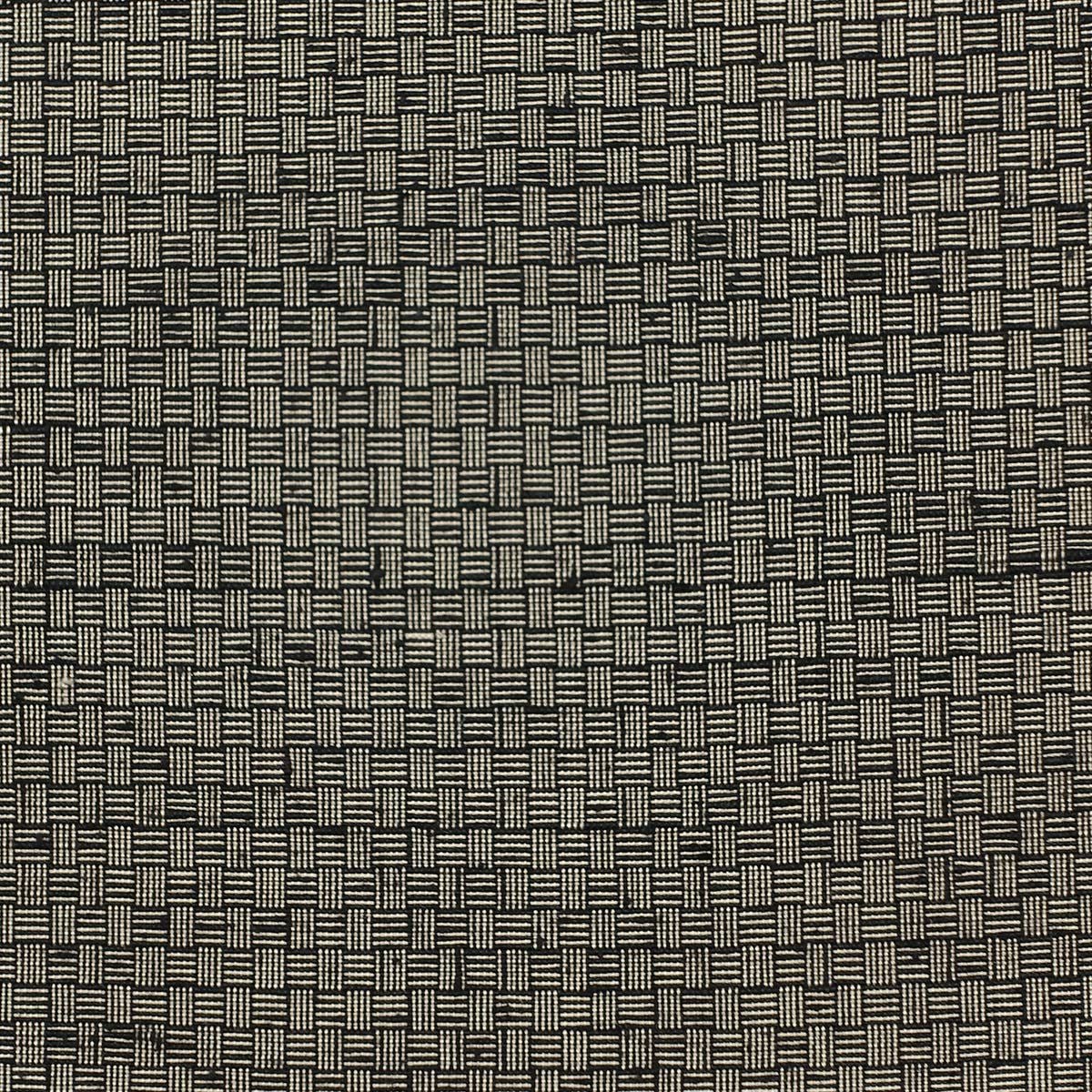 男着物と羽織の2点セット 正絹 紬 網代 薄茶B 仕立て代込