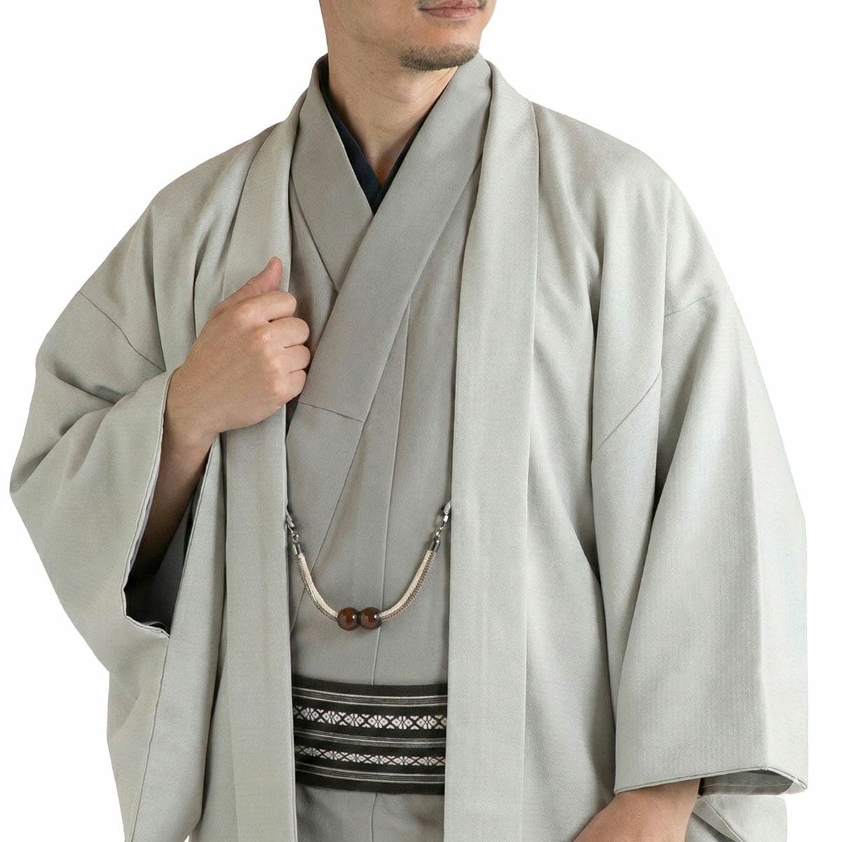 男性着物 正絹 お召