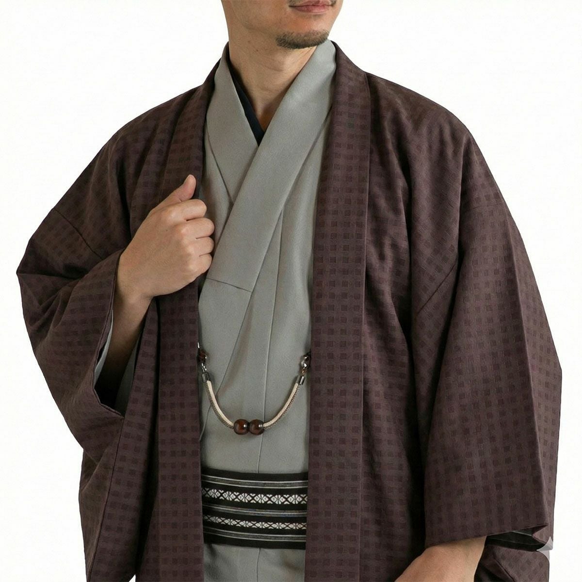 男性着物 正絹 お召