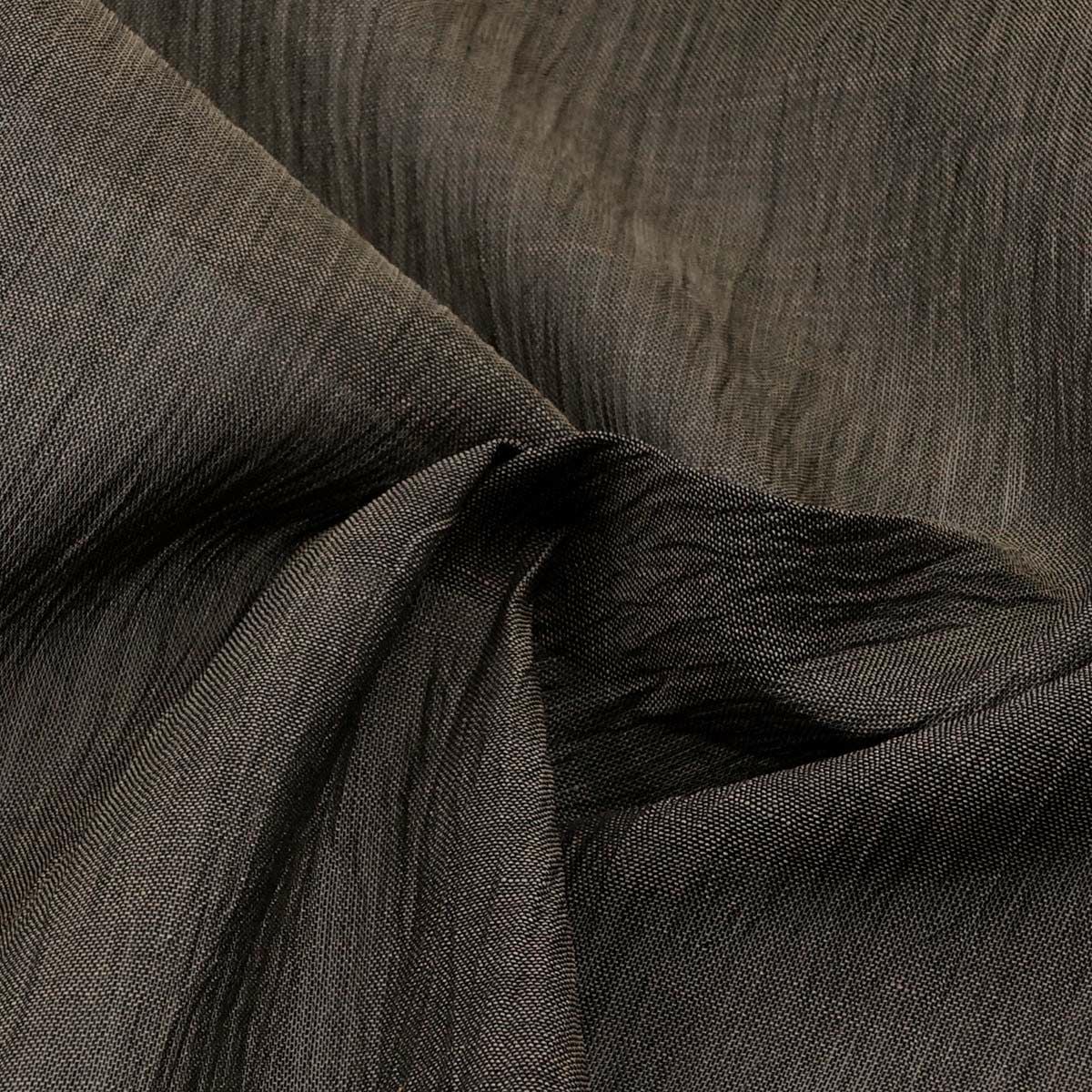 浴衣メンズ 夏着物 小千谷縮 本麻