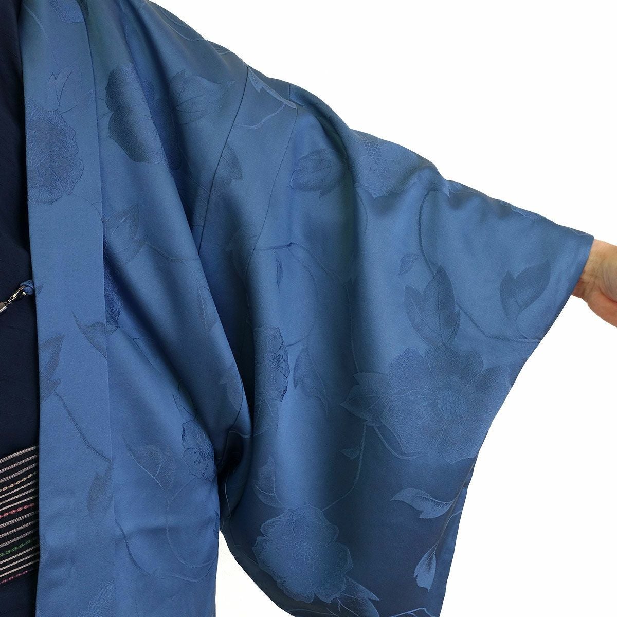 男羽織 正絹 袷 紋意匠