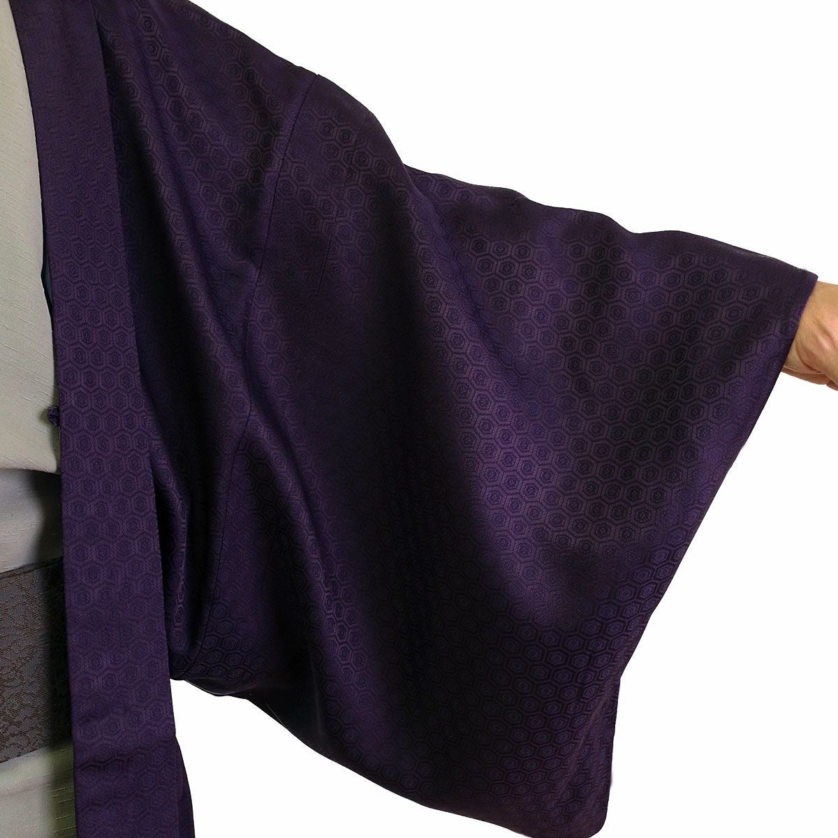 男羽織 正絹 袷 紋意匠