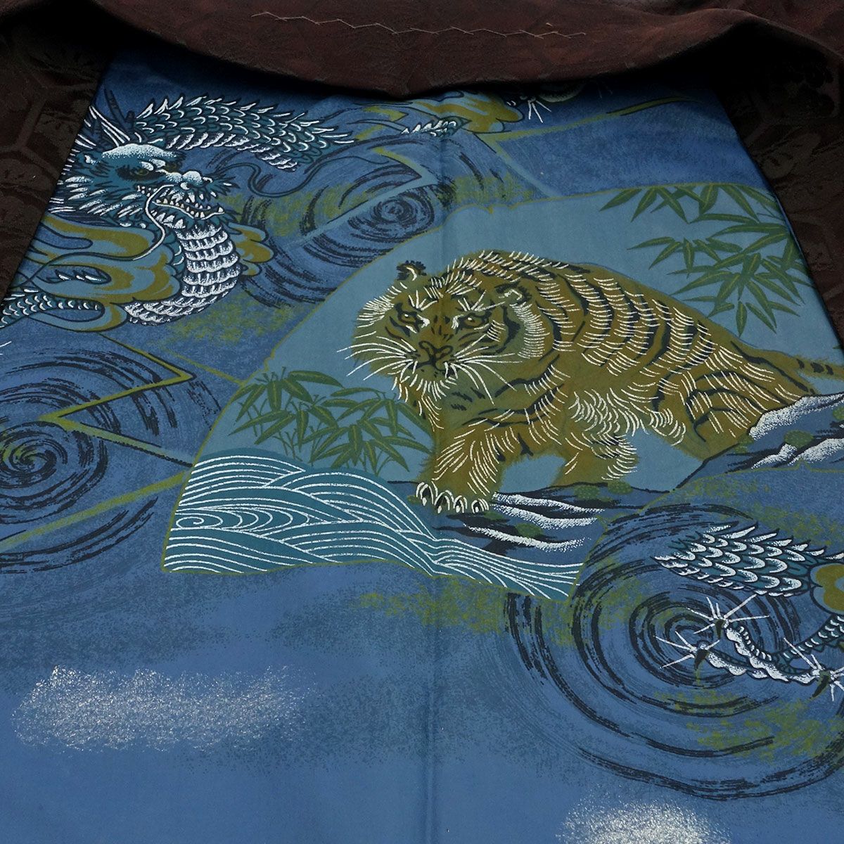 男羽織 正絹 袷 紋意匠