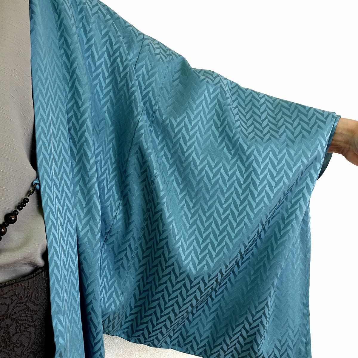 男羽織 正絹 袷 紋意匠