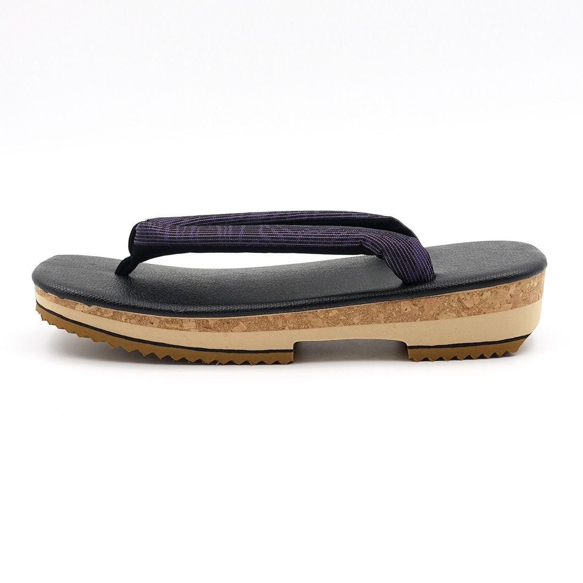 草履 メンズ ブラックEVA