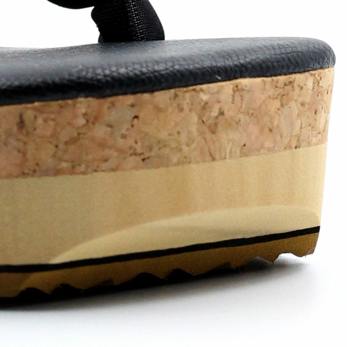 草履 メンズ ブラックEVA