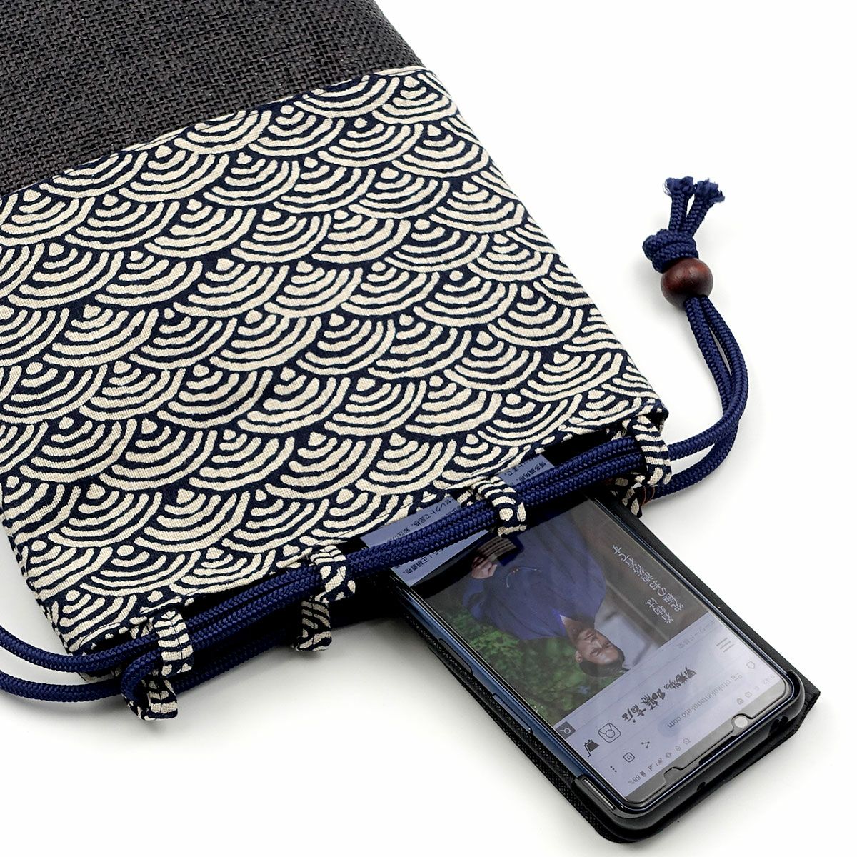 信玄袋/和装バッグ/着物・浴衣バッグ/日本産