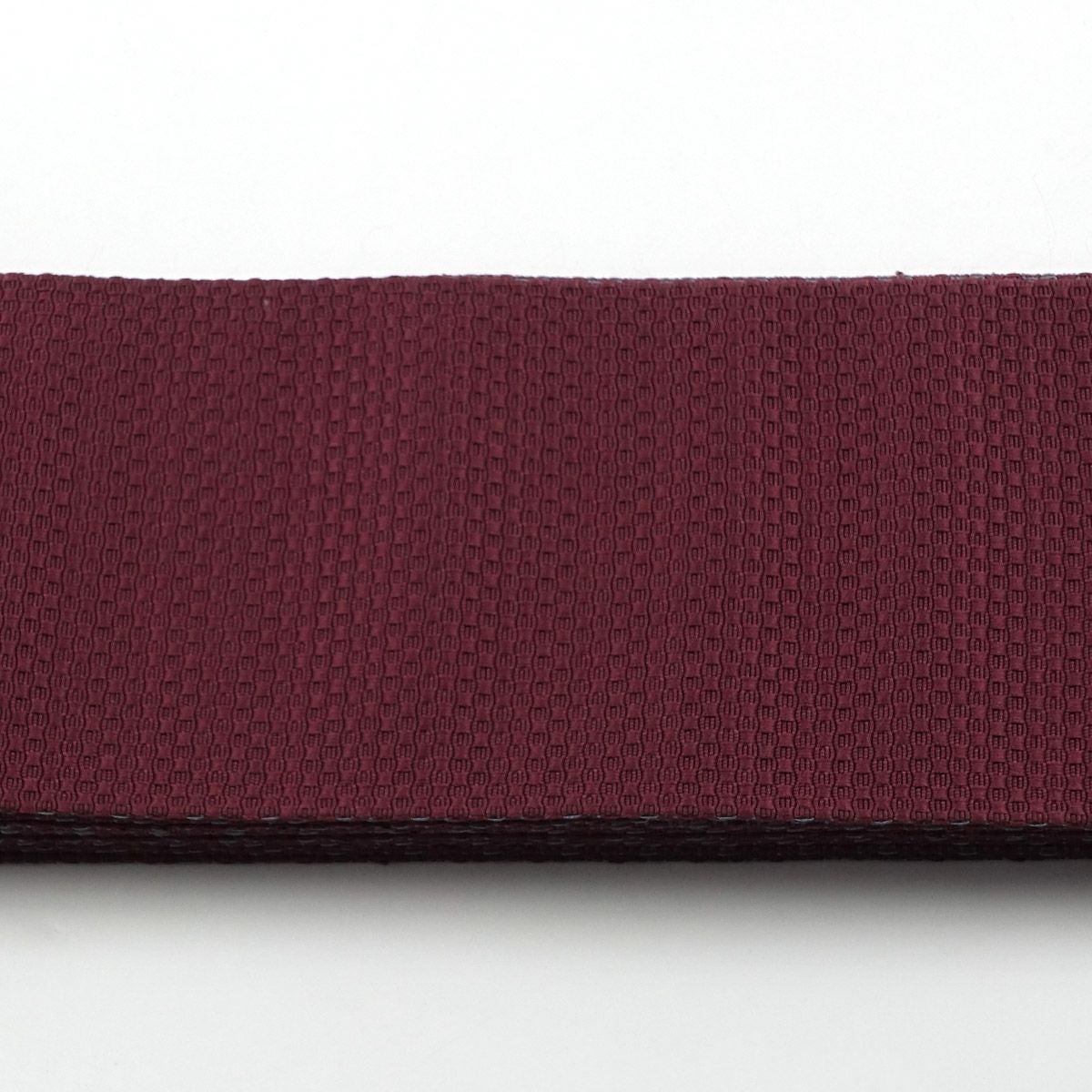 角帯 正絹 博多織物 縞 ボルドー