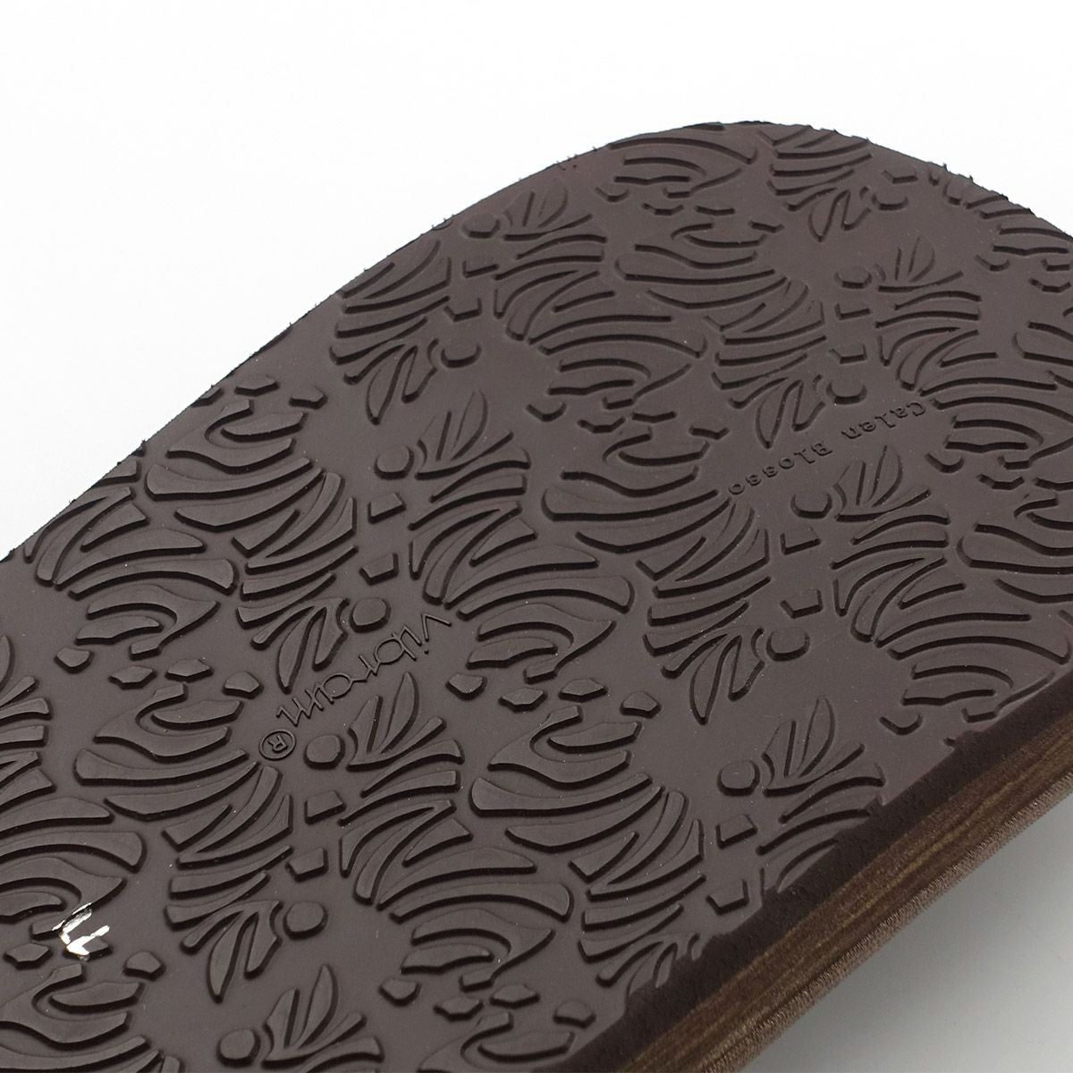 草履 カレンブロッソ カフェぞうり LL ツイード風 茶