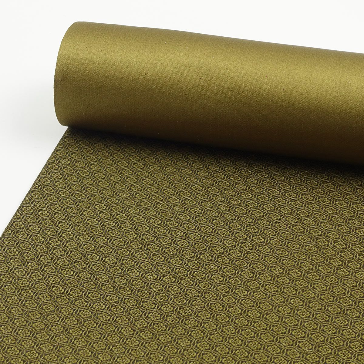 正絹袴 男袴 唐花菱 仕立てオーダー 鶯色 アウトレット