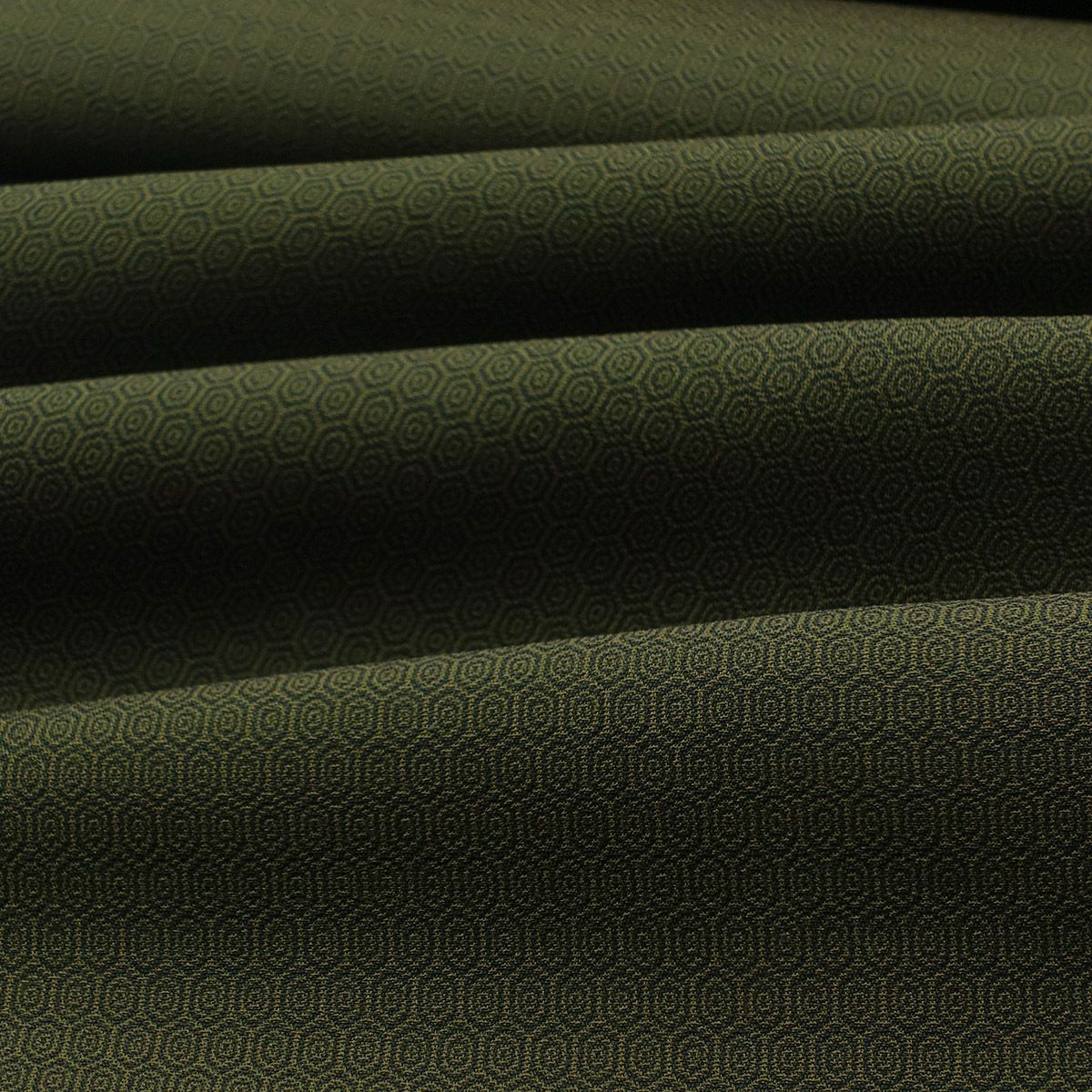 正絹袴 男袴 亀甲 仕立てオーダー 緑 アウトレット