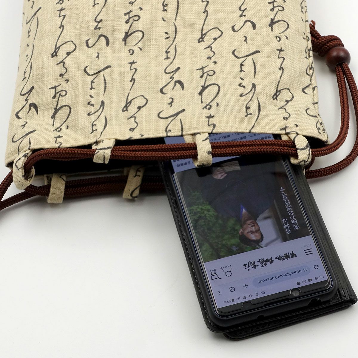 信玄袋/和装バッグ/着物・浴衣バッグ/日本産